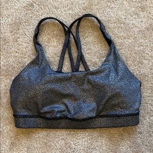 Lululemon Metallic Energy Bra